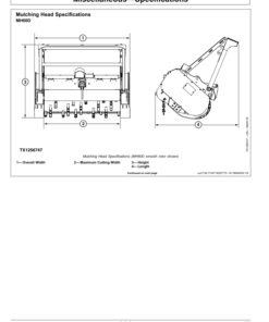 Alternative view of John Deere MH60D, MH72D, MK76, SM60 Worksite Pro Attachments Operator's Manuals (OMT412343X19)