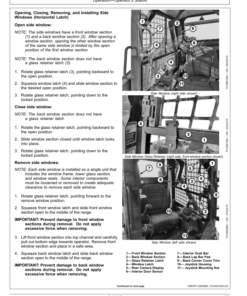Alternative view of John Deere 312GR, 314G Skid Steers Operator's Manuals (OMT413077X19)