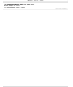 Alternative view of John Deere 316GR, 318G Skid Steers Operator's Manuals (OMT413079X19)