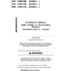John Deere BH9B, BH10B, BH11B Worksite Pro Attachments Operator's Manuals (OMT420808X19)