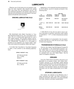 Alternative view of John Deere 301 Tractors Operator's Manuals (OMT42366)