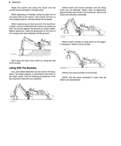 Alternative view of John Deere 9300 Attachments Operator's Manuals (OMT42370)