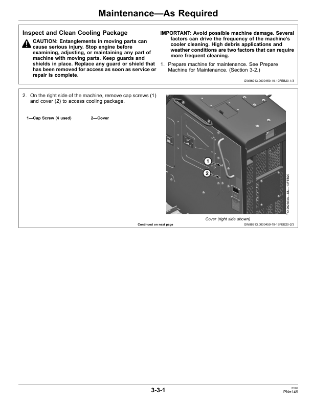 John Deere 700L PL Crawler Dozers Operator's Manuals (OMT425604X19) - Image 3