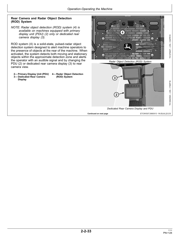 John Deere 744L Loaders Operator's Manuals (OMT426197X19) - Image 2