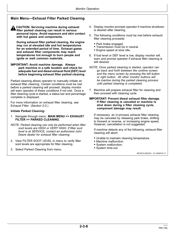 John Deere 824L Loaders Operator's Manuals (OMT426198X19) - Image 2