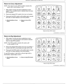 Alternative view of John Deere 844L, 844LAH Loaders Operator's Manuals (OMT426199X19)