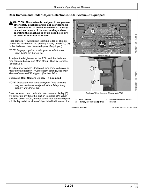 John Deere 744L Loaders Operator's Manuals (OMT426213X19) - Image 3