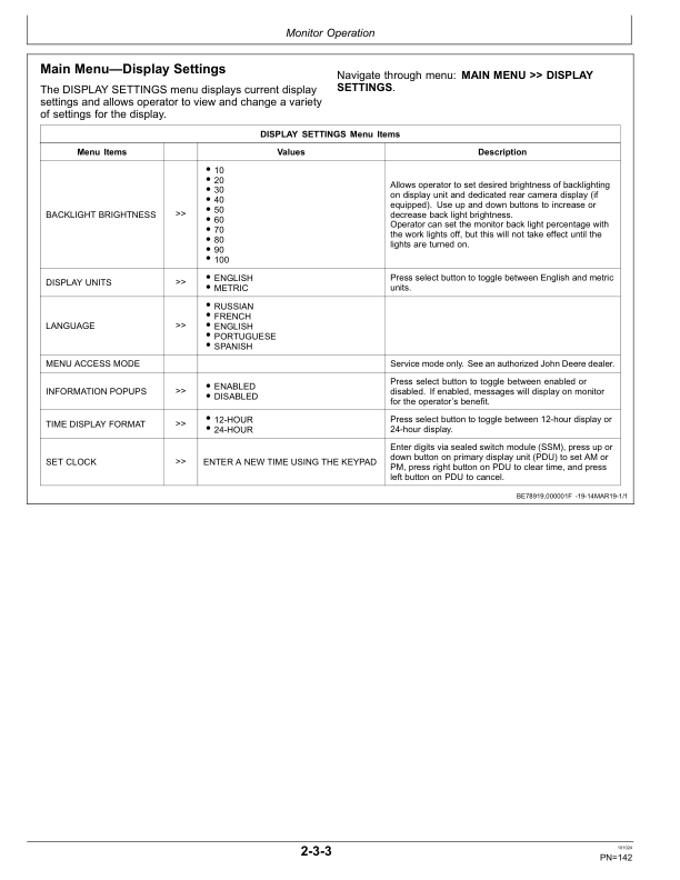John Deere 744L Loaders Operator's Manuals (OMT426213X19) - Image 4