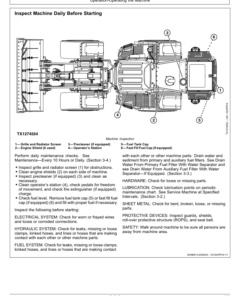 Alternative view of John Deere 744L Loaders Operator's Manuals (OMT426213X19)