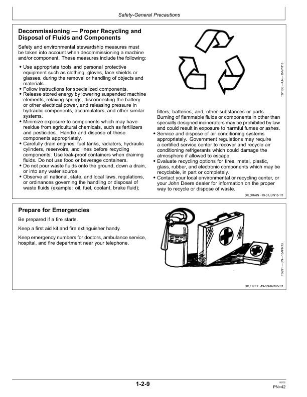 John Deere 824L Loaders Operator's Manuals (OMT426214X19) - Image 2