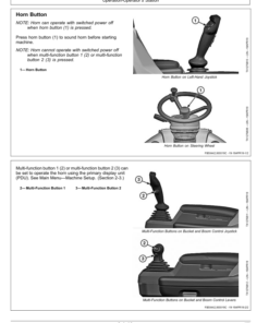 Alternative view of John Deere 844L Loaders Operator's Manuals (OMT426216X19)