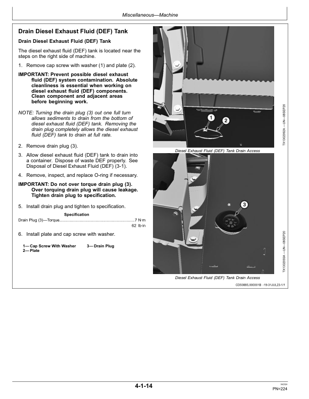 John Deere 310L Backhoe Loaders Operator's Manuals (OMT426479X19) - Image 4