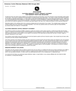 Alternative view of John Deere 724L Loaders Operator's Manuals (OMT426947X19)