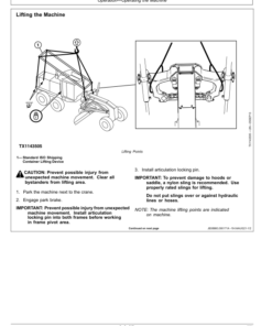 Alternative view of John Deere 620G, 622G Motor Graders Operator's Manuals (OMT429554X19)
