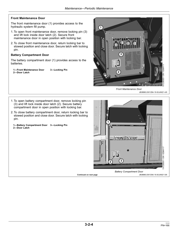 John Deere 953MH, 959MH Tracked Harvesters Operator's Manuals (OMT430914X019) - Image 2