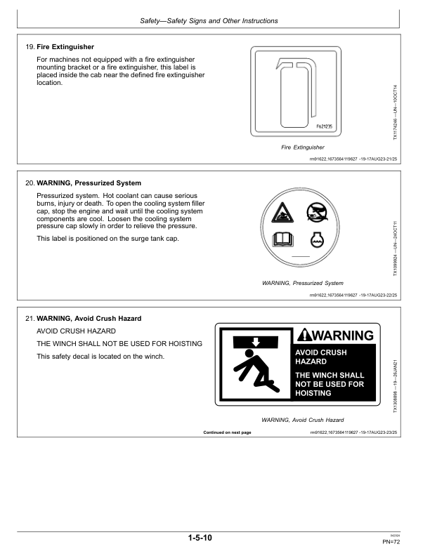 John Deere 768L-II Skidders Operator's Manuals (OMT432727X019) - Image 3
