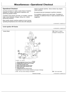 Alternative view of John Deere FL100 Felling Heads Operator's Manuals (OMT435602X019)