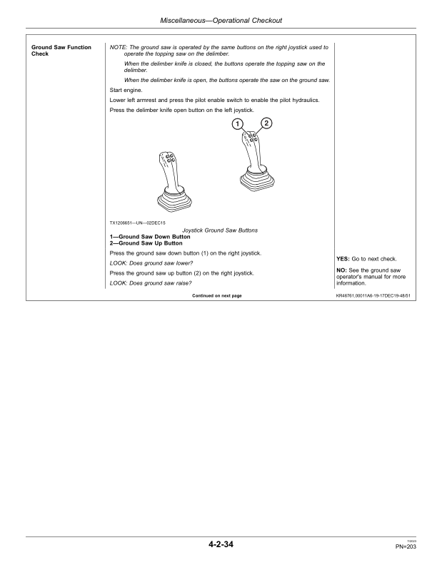 John Deere 337E Knuckleboom Loader Operator's Manuals (OMT436159X019) - Image 2