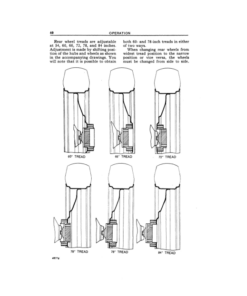 Alternative view of John Deere 420 Tractors Operator's Manuals (OMT43757)
