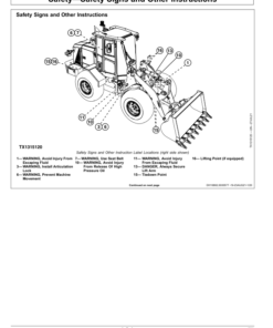 Alternative view of John Deere 444 G Loaders Operator's Manuals (OMT440975X019)