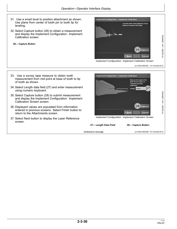 John Deere SMARTGRADE, 210G, 210GLC, 350GLC, 470GLC Excavators Operator's Manuals (OMT443615X019) - Image 2