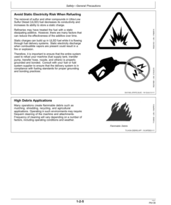 Alternative view of John Deere 200G Excavators Operator's Manuals (OMT443618X019)
