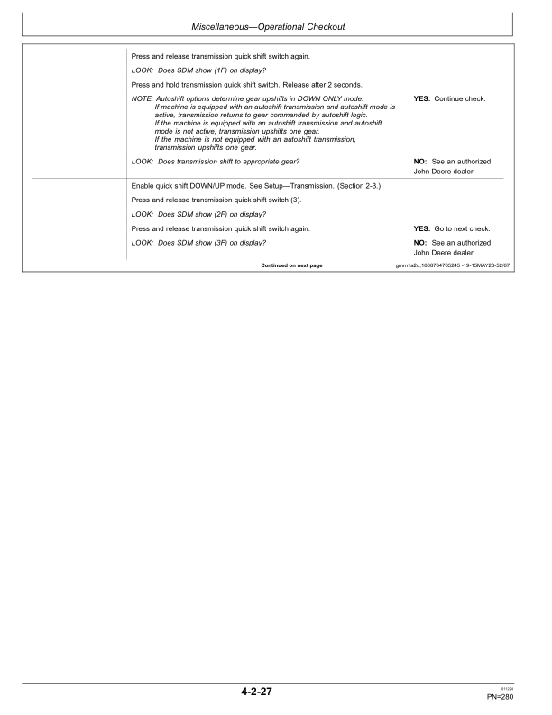 John Deere 315SL Backhoe Loaders Operator's Manuals (OMT446061X019) - Image 3
