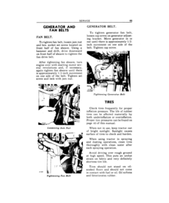 Alternative view of John Deere 420 Standard Tractor (125001-) Operator's Manual (OMT44757)