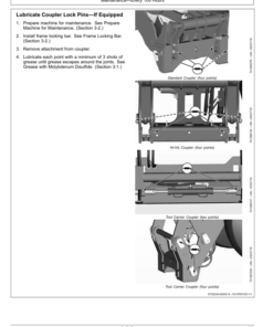 Alternative view of John Deere 624 P Loaders Operator's Manuals (OMT453607X019)