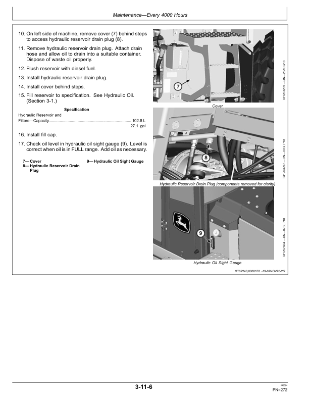John Deere 624 P Loaders Operator's Manuals (OMT453607X019) - Image 3