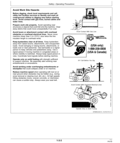 Alternative view of John Deere 644 X Loaders Operator's Manuals (OMT453609X019)