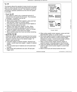 Alternative view of John Deere 724 P Loaders Operator's Manuals (OMT453610X019)