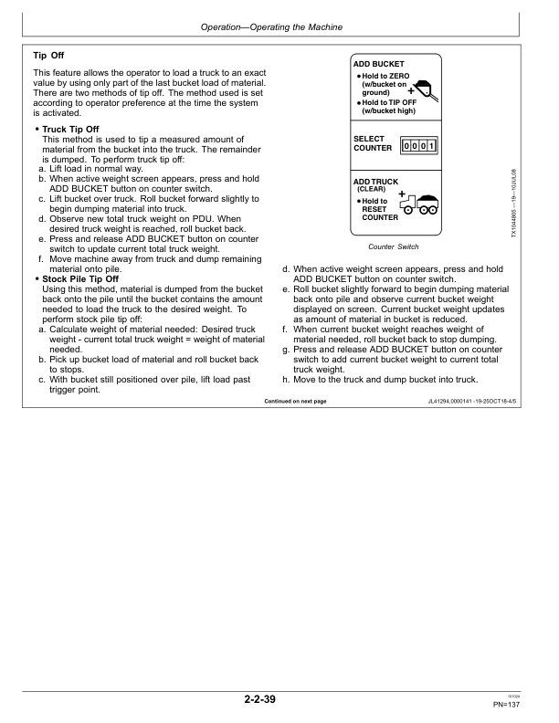John Deere 724 P Loaders Operator's Manuals (OMT453610X019) - Image 2