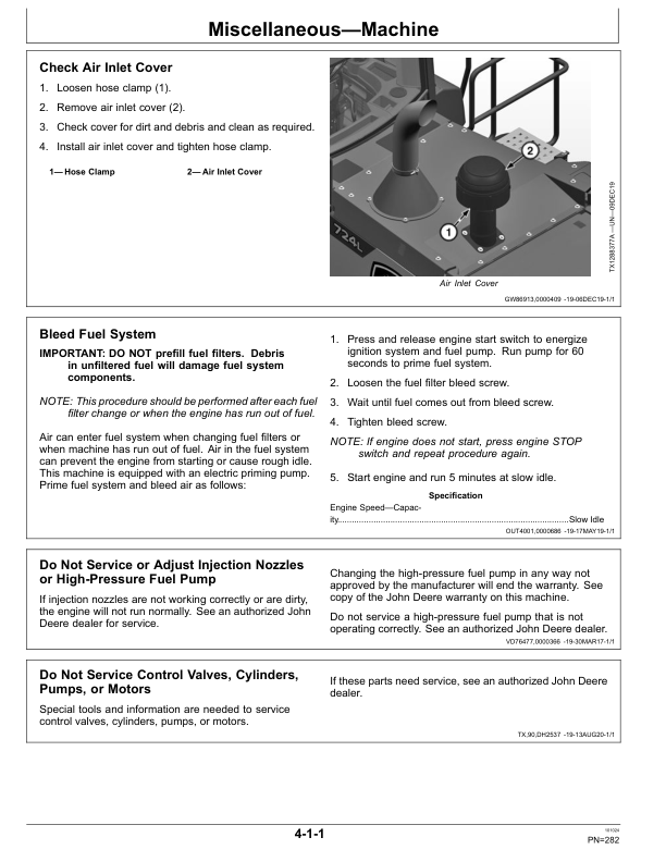 John Deere 724 P Loaders Operator's Manuals (OMT453610X019) - Image 3