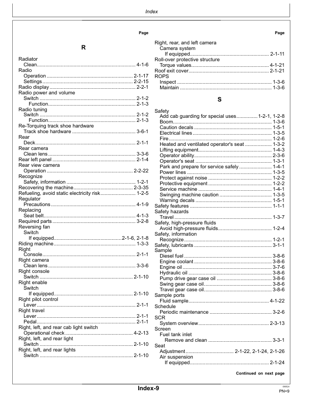 John Deere 350 P Excavators Operator's Manuals (OMT453664X019) - Image 4