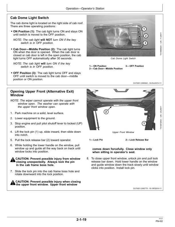 John Deere 350 P Excavators Operator's Manuals (OMT453664X019) - Image 2