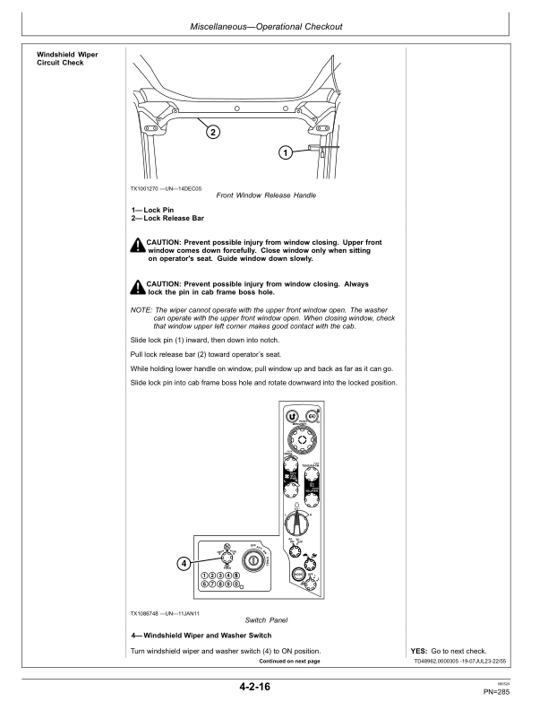 John Deere 380 P Excavators Operator's Manuals (OMT453665X019) - Image 4
