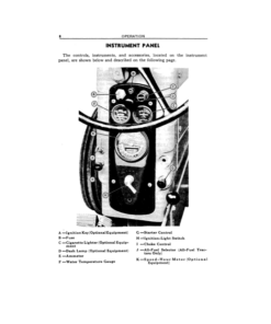 Alternative view of John Deere 420 Tricycle Tractor (125001-) Operator's Manual (OMT45757)