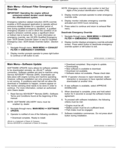 Alternative view of John Deere 824 P Loaders Operator's Manuals (OMT461921X019)
