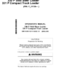John Deere 330 P, 331 P Skid Steers Operator's Manuals (OMT464481X019)