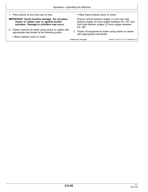 John Deere 330 P, 331 P Skid Steers Operator's Manuals (OMT464481X019) - Image 3