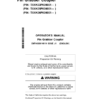John Deere 35G, 50G, 60G Excavators Operator's Manuals (OMT466881X019)
