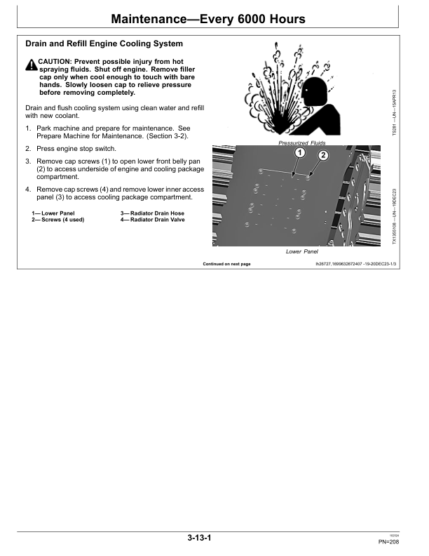 John Deere 1050 P Crawler Dozers Operator's Manuals (OMT466981X019) - Image 3