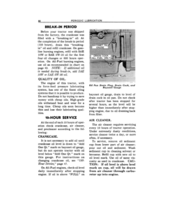 Alternative view of John Deere 420 Utility Tractor (125001-) Operator's Manual (OMT46757)