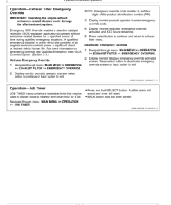 Alternative view of John Deere 210L Tractor Loader Operator's Manuals (OMT467848X019)