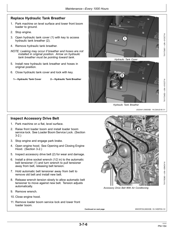 John Deere 210L Tractor Loader Operator's Manuals (OMT467848X019) - Image 3