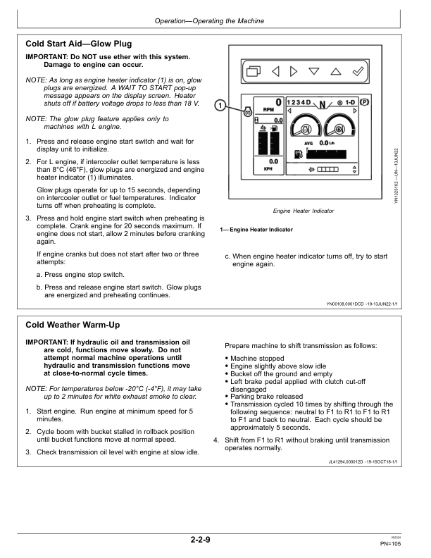 John Deere 544 G Loaders Operator's Manuals (OMT468695X019) - Image 4