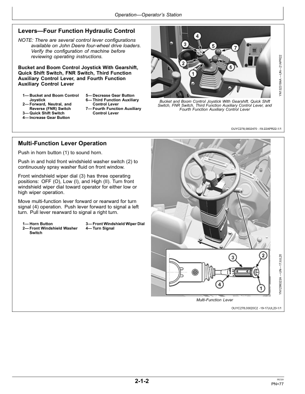 John Deere 544 G Loaders Operator's Manuals (OMT468695X019) - Image 3