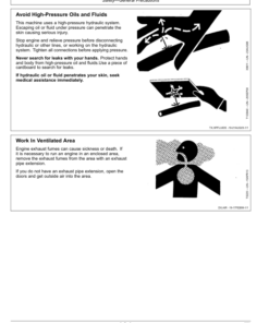 Alternative view of John Deere 250 P Excavators Operator's Manuals (OMT471167X019)