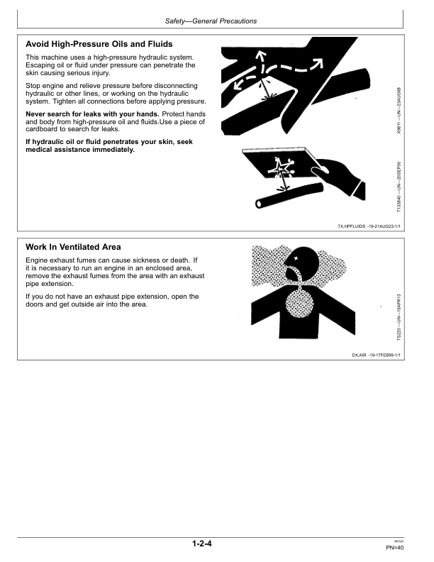 John Deere 250 P Excavators Operator's Manuals (OMT471167X019) - Image 2
